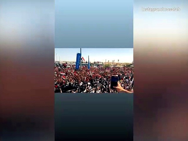 Egitto, che festa per il ritorno della Nazionale