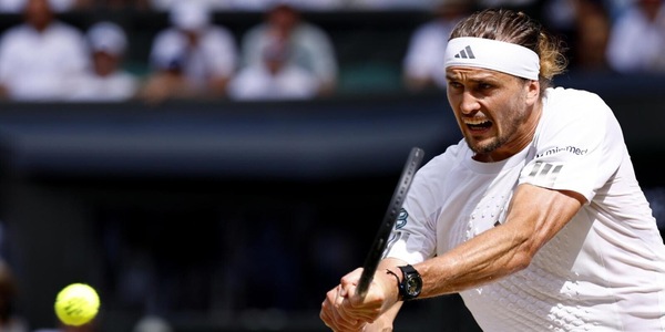 Zverev supera Fery in tre set e vola in finale a Wimbledon