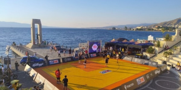 Estathé 3×3 Italia Streetbasket Circuit 2026: la NTC Summer League a Reggio Calabria
