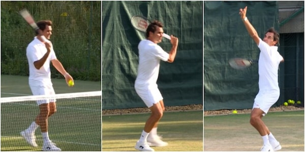 Federer si allena a Wimbledon e i social impazziscono: "È ancora il migliore!"