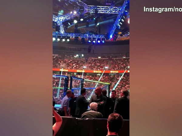 McGregor contro Holloway: Noemi Bocchi assiste all'incontro