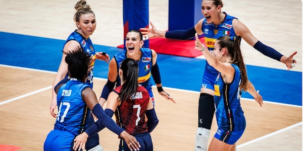 VNL: ancora un tie break vincente per l'Italia contro la Cina