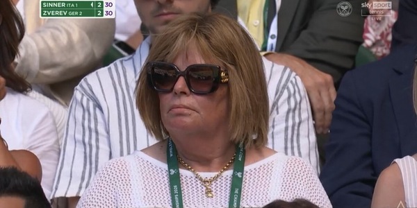 Wimbledon, c'è anche mamma Siglinde in tribuna per la finale Sinner-Zverev
