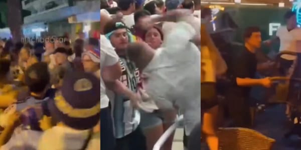 Tensione già altissima per Inghilterra-Argentina: risse e scontri tra i tifosi a Miami