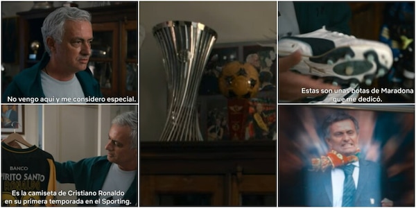 Mourinho, la sala segreta dei trofei e dei ricordi: la foto della Conference che emoziona i romanisti