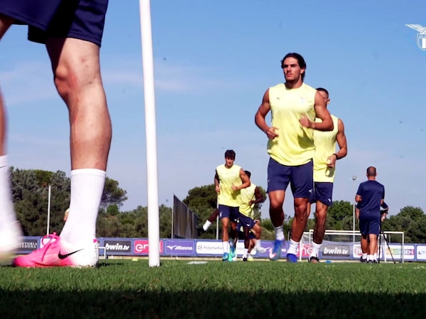 Il primo allenamento della Lazio di Gattuso