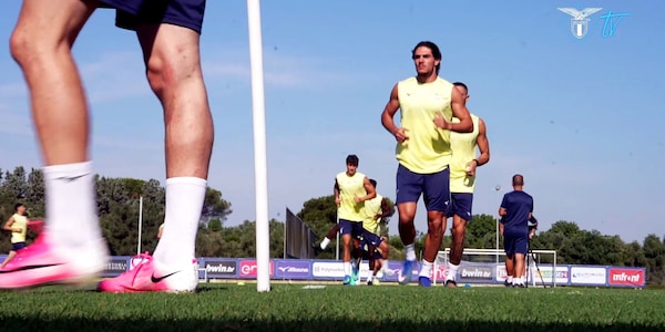 Il primo allenamento della Lazio di Gattuso