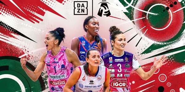 Il grande volley femminile italiano su Dazn fino al 2029