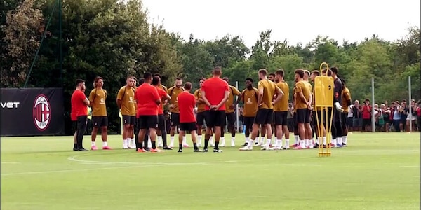Milan, primo allenamento per Amorim