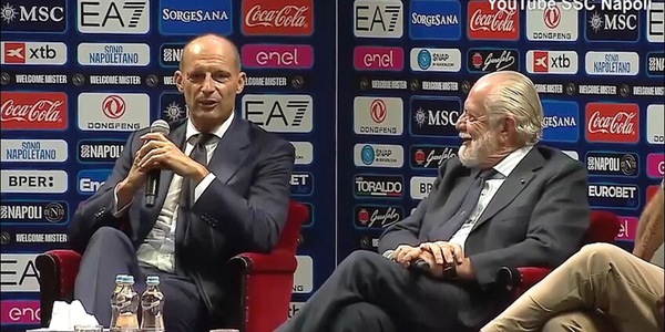 Napoli, Allegri si commuove ricordando la mamma