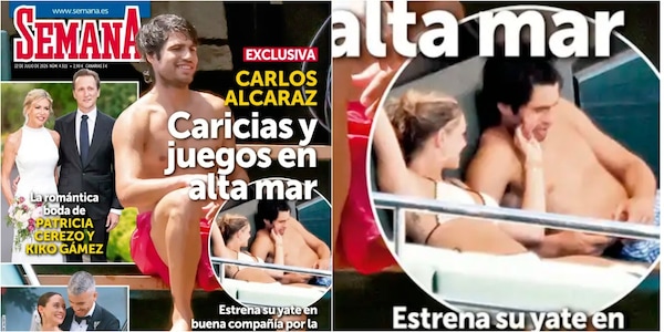 "Alcaraz sul suo lussuoso yacht in Italia con una misteriosa bionda": impazza il gossip in Spagna