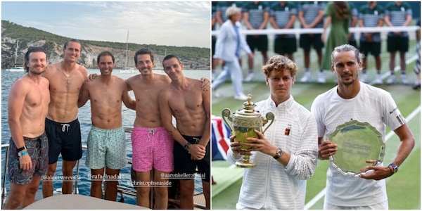 Zverev, vacanza con Nadal dopo il ko con Sinner a Wimbledon