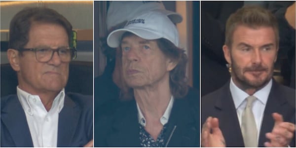 Da Beckham a Mick Jagger: parata di stelle sugli spalti ad Atlanta per Inghilterra-Argentina
