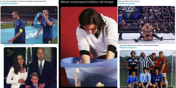 Dal wrestling a Maradona, fino alla pastasciutta di Bonucci: la remuntada dell'Argentina sull'Inghilterra scatena i social