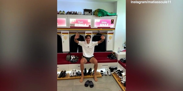 Soulè-Dybala, festa argentina nello spogliatoio giallorosso