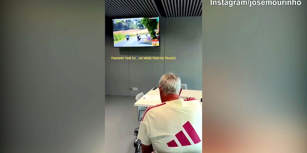 Mourinho osserva il Tour de France, ma...è tempo di allenarsi