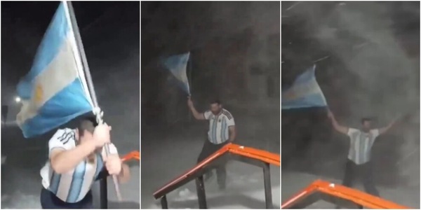 Il gol di Lautaro Martinez scatena la festa anche in Antartide: la bandiera argentina sventola a -23°C
