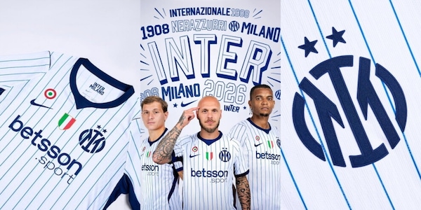L'Inter si ispira al baseball per la seconda maglia: ecco Dimarco, Barella e Akanji a New York