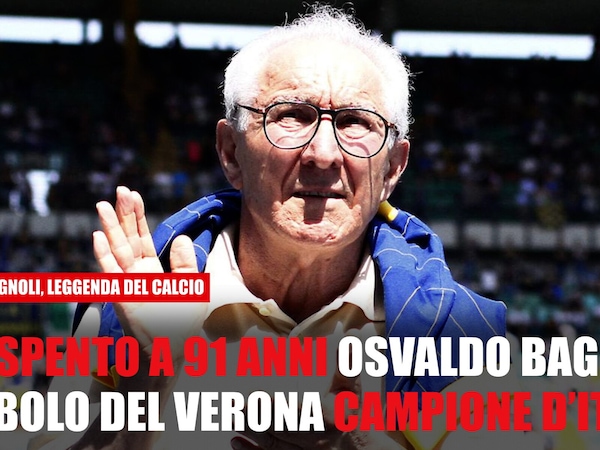 Addio a Osvaldo Bagnoli