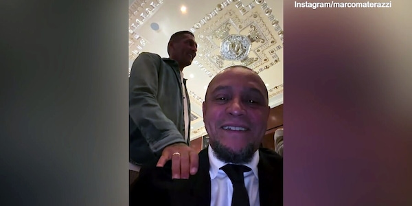 Materazzi, Roberto Carlos e...un ospite d'onore