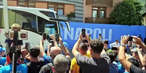 Il Napoli sbarca a Dimaro