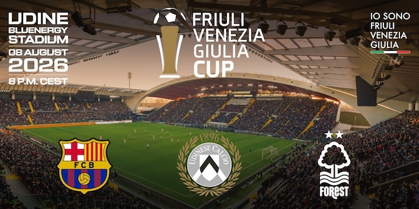 Nasce la “Friuli Venezia Giulia Cup”: il grande calcio europeo a Udine