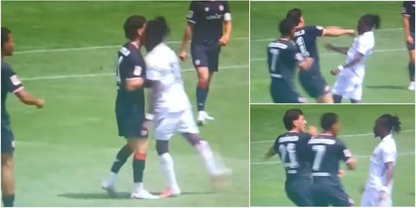 Rowe impazzisce e viene espulso in Bologna-Arminia Bielefeld: la reazione è virale