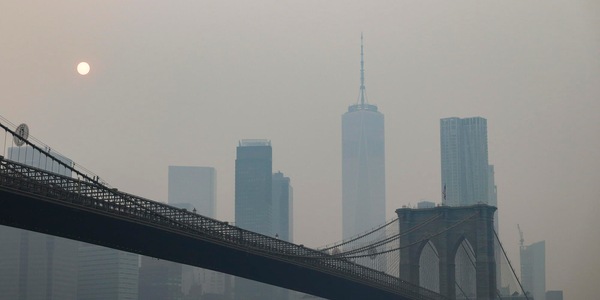 Incendi in Canada, resta in vigore l'allerta inquinamento nelle città Usa