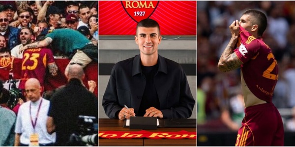 Mancini, il messaggio d'amore dopo il rinnovo e quella foto al derby che emoziona i tifosi della Roma