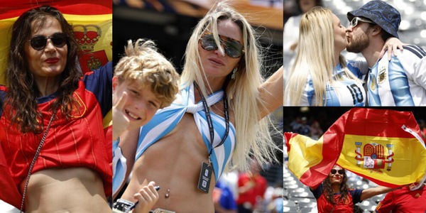 Mondiali, lo spettacolo è anche sugli spalti: tifosi spagnoli e argentini scatenati al MetLife Stadium