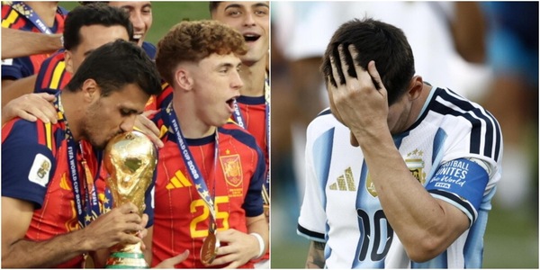 La Grande Spagna campione del mondo nel tramonto dell'Argentina con le lacrime di Messi