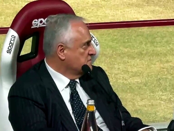 Lotito non risponde alla domanda sulla Lazio