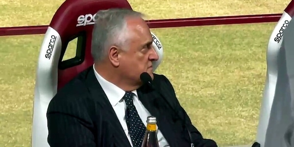 Lotito non risponde alla domanda sulla Lazio
