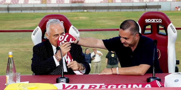 Inizia la nuova era Lotito per la Reggina: "Non sarà la Lazio. Riporteremo il 'grande calcio' al Sud, mio padre era calabrese..."