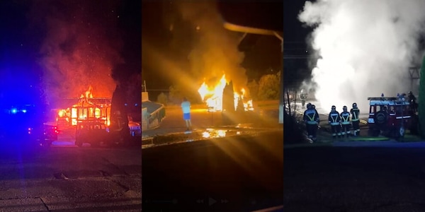 Dimaro, l'incendio al ristorante vicino al ritiro del Napoli