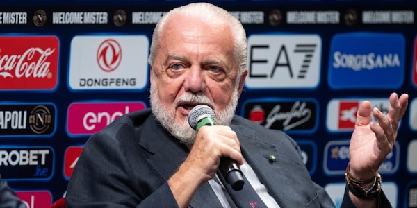 De Laurentiis oggi al ritiro di Dimaro in attesa del debutto di Allegri