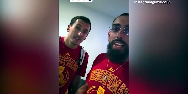 Grimaldo inseparabile dalla "Coppa"