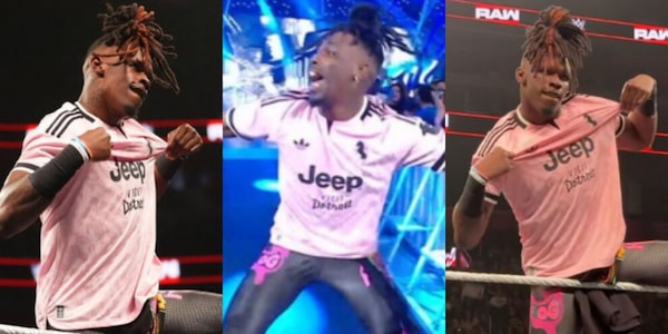 La Juve sbarca in WWE: Je'Von Evans fa impazzire i tifosi entrando sul ring con la nuova seconda maglia!