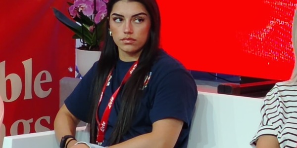 Il tatuaggio di Giulia Imperio a Giffoni Sport: “Tutto è possibile”