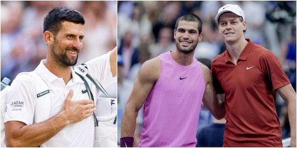 Sinner e Alcaraz, la dura ammissione di Djokovic: "Quando li vedo giocare mi ricordano me e vorrei prenderli a calci..."