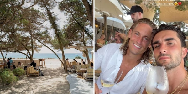 Casa Jondal, il beach club di Ibiza dove Torres e Llorente festeggiano tra pasta al caviale e grandi vini