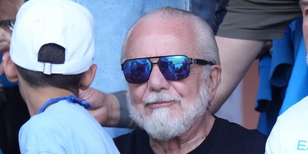 De Laurentiis sul ritiro a Dimaro: "Non siamo molto amati qui, per il futuro vedremo..."