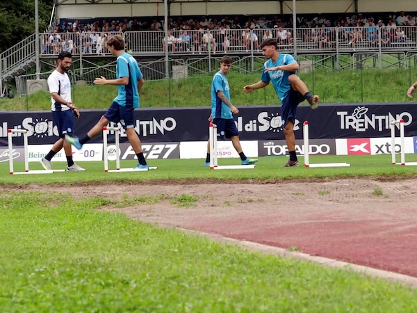 Napoli, nuova sessione mattutina di allenamento