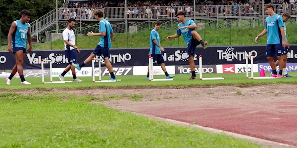 Napoli, nuova sessione mattutina di allenamento