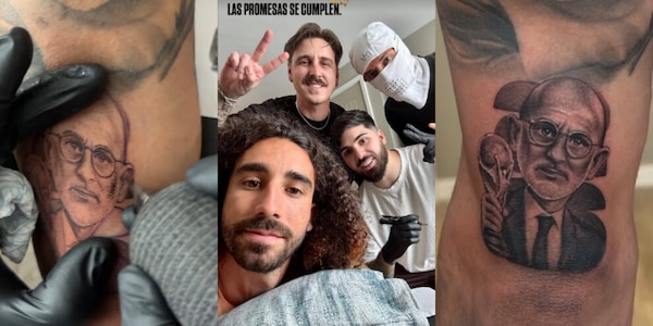 Cucurella l'ha fatto davvero: promessa mantenuta, si è tatuato De La Fuente!