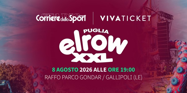 Elrow Puglia XXL 2026, biglietti per la notte più spettacolare dell’estate a Gallipoli