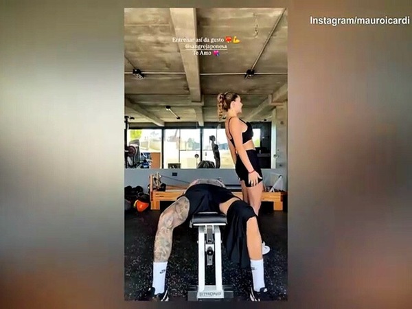 Icardi che fai? Usa la fidanzata per allenarsi