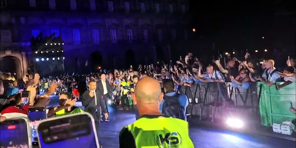 Napoli, la grande festa per il centenario