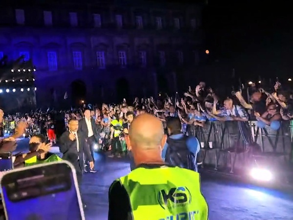 Napoli, la grande festa per il centenario