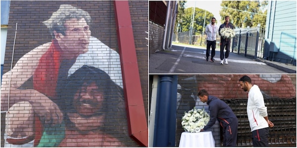 Baresi e il leggendario murales di Perth: l'omaggio di Amorim e Gabbia è commovente